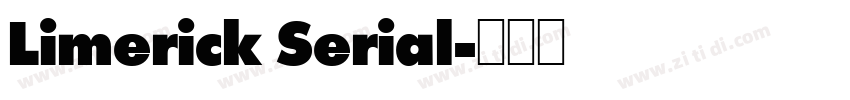 Limerick Serial字体转换
